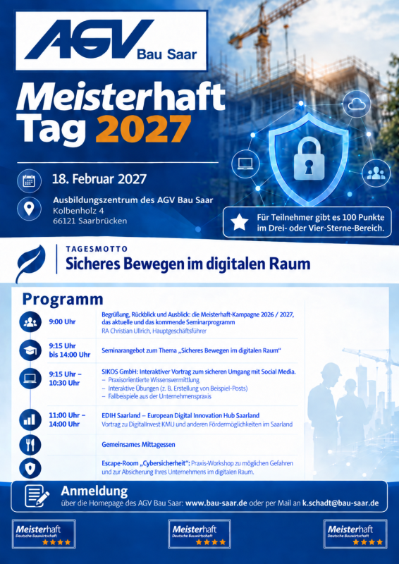 Meisterhaft-Tag 2027